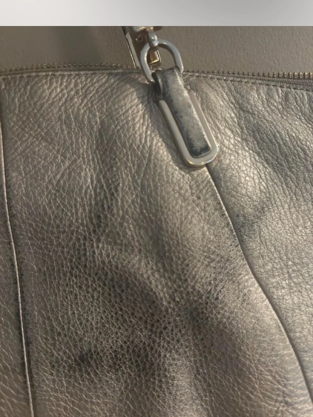 Coach vintage Kelsey Metallic Leather Shoulder Tote